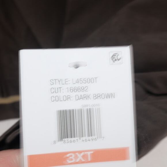 NEW London Fog Tall Men's 3XT Auburn Lightweight Golf Jacket  Dark Brown - Picture 6 of 13